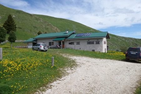 Malga Campo
e bivio sx