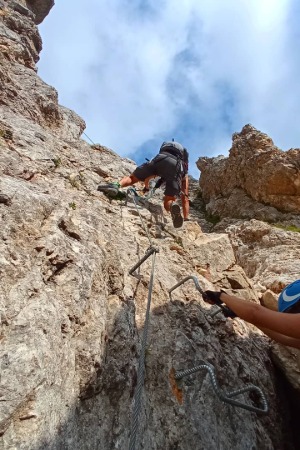 Salita ferrata Pojesi
