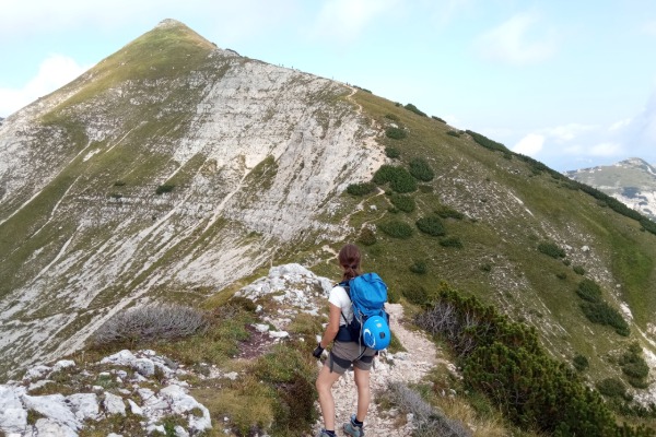 Verso il Rifugio Fraccaroli
