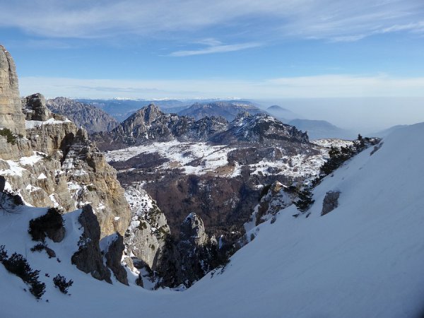 Vistadalla Forcella dei Camosci