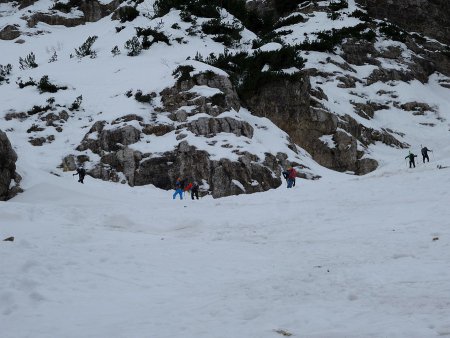 Biforcazione
con Vajo Bianco