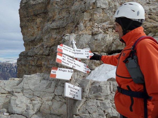 Bocchetta Mosca
Uscita dal vajo