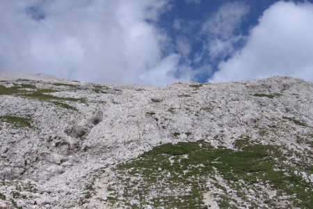 Sentiero verso la cima
