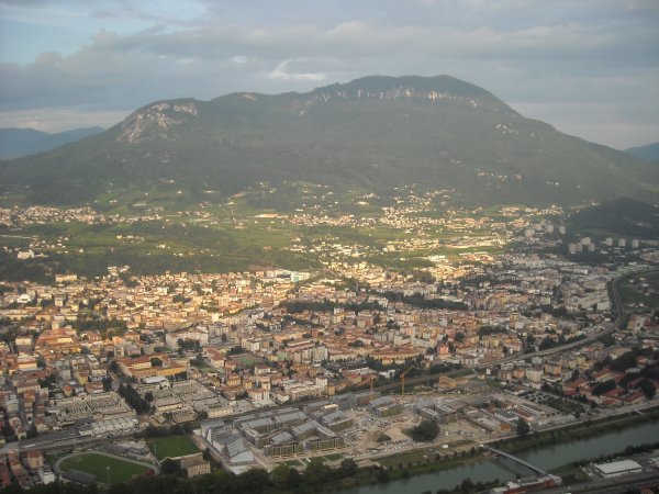 Punto panoramico
vista su Trento