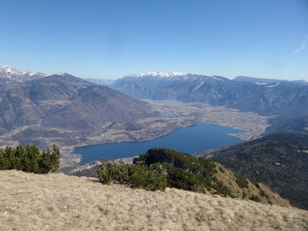 Laghi di Caldonazzo e Levicoda Cima Marzola