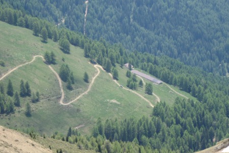 Parcheggio
presso Malga Cortinga Bassa