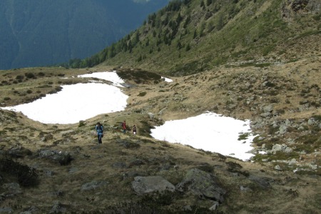 Salita verso il passo
