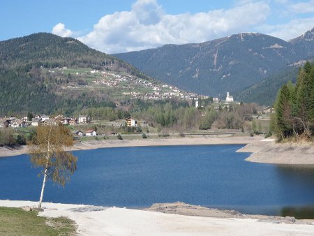 Lago delle Piazze
dalla sponda sud-ovest