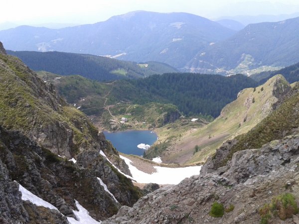 Punto panoramico
su Lago di Erdemolo