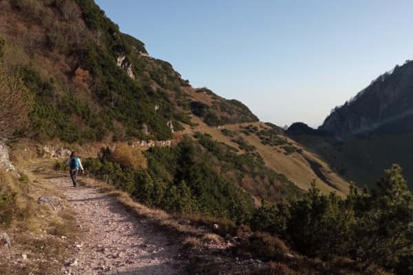 Verso il Passo della Scagina
