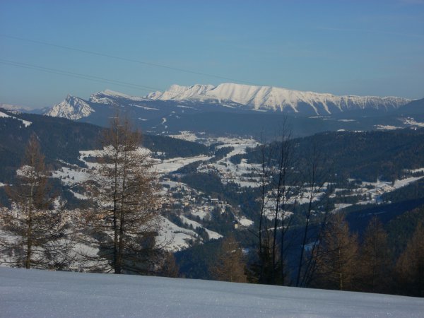 Altopiano di Folgaria visto dal Monte Finonchio